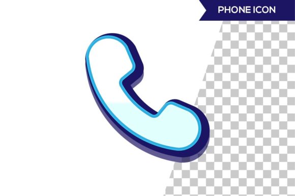 3d Phone Icon Design: Modern Graphics and Icons for Local Brands