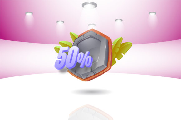 Discount 50 - 3d Illustration Vector Graphics Review