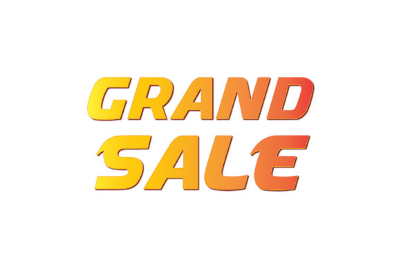 Grand Sale 3d Text Effect Design: A Designer's Review of Graphics and Freebies